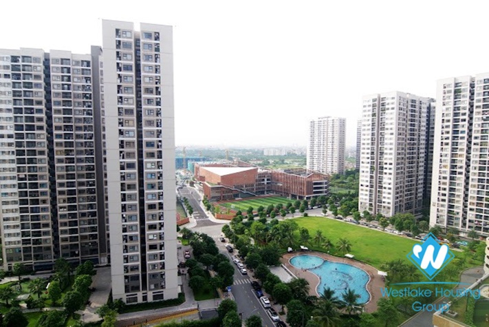 Nice apartment 3 bedroom for rent in Vinhome Ocean Park st, Gia Lam street.